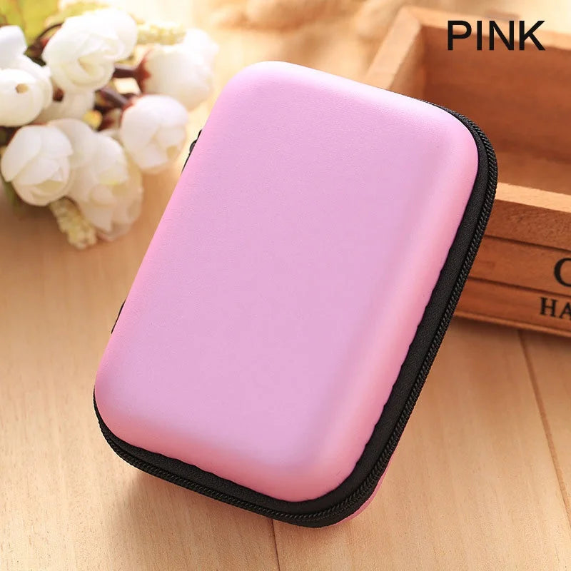 STONEGO Storage Bag Case For Earphone EVA Headphone Container Cable Earbuds Storage Box Stonego Pouch Bag