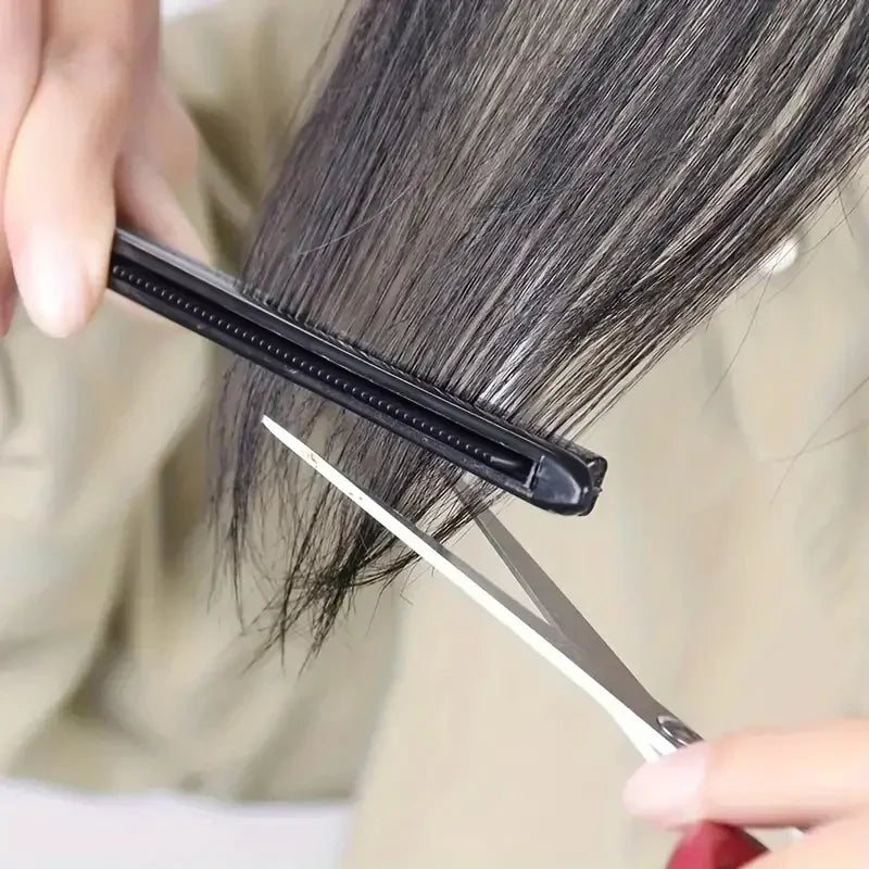 Comb Hairdressing V-Comb Messy Hair Finishing Straightening Splint Comb - Hair Styling Tool Clip special for hair wigs