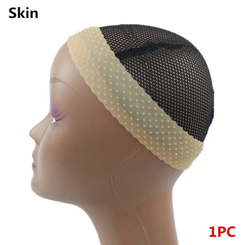 1PC Seamless Non Slip Wig Hair Band with Stretchy Nylon Wig Cap for Wig and Sport Yoga