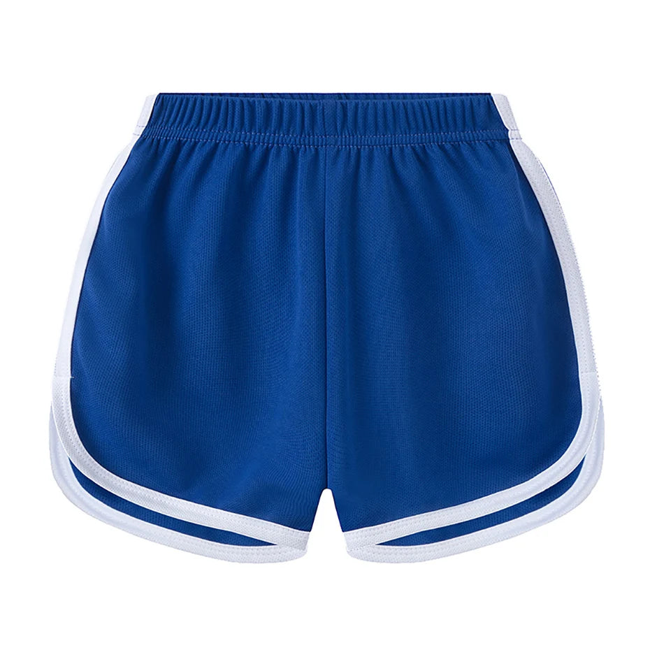 4/1 Pcs Children's Summer Solid Color Basic Small Hot Pants Boys Sports Casual Shorts Girls Fashion Joker Comfortable Beach Pant