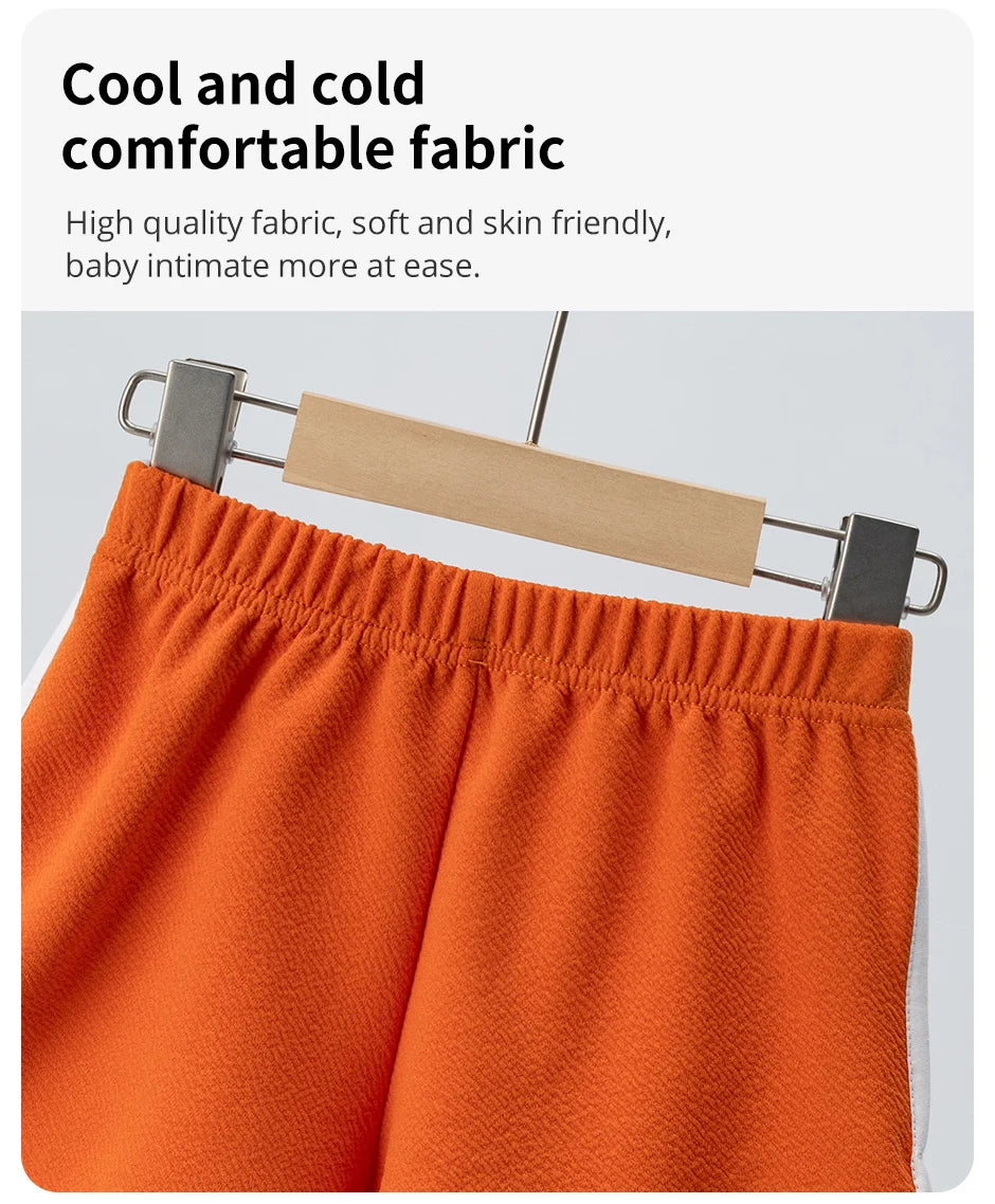 4/1 Pcs Children's Summer Solid Color Basic Small Hot Pants Boys Sports Casual Shorts Girls Fashion Joker Comfortable Beach Pant
