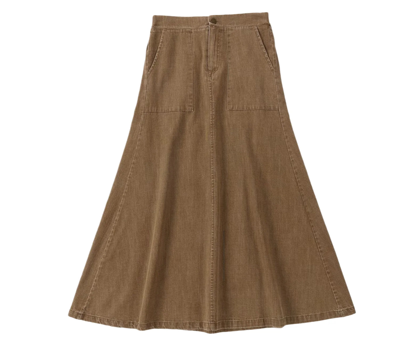 AP 2025 SS loose modal tee with colored denim jeans skirt teen girls women spring summer fashion jeans skirts loose tee