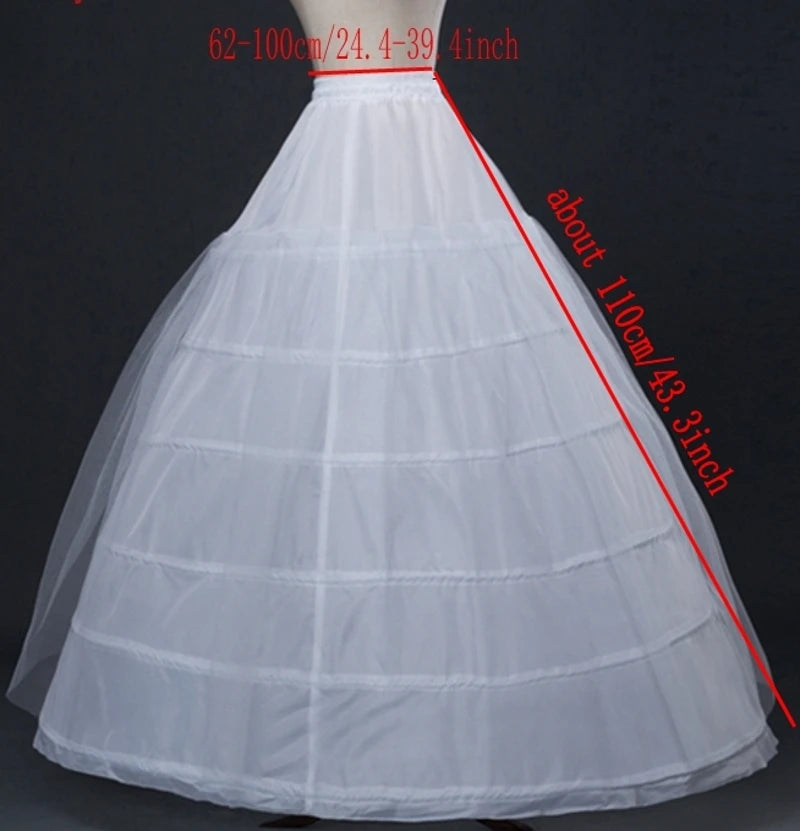 Petticoat Crinoline Slips Hoop Skirt Vintage Underskirt for Gown Dress Many Styles for Bridal Wedding