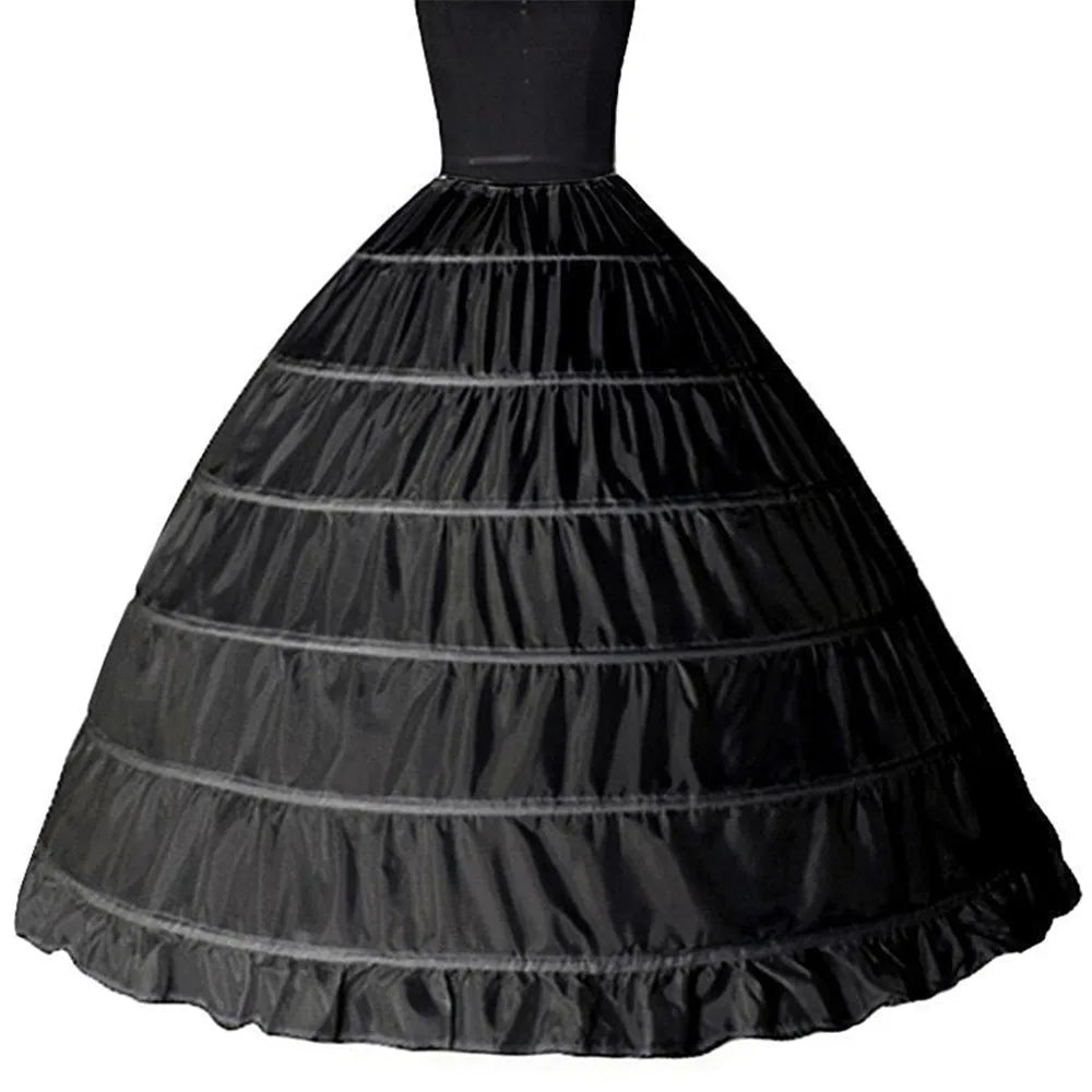 Bridal Wedding Petticoat Underskirt Ball Gown Crinoline Slip Underskirt Bridae Prom Dress Petticoats