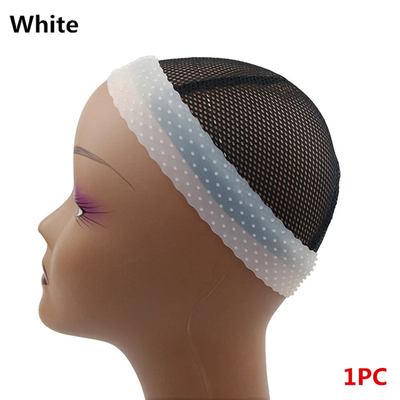 1PC Seamless Non Slip Wig Hair Band with Stretchy Nylon Wig Cap for Wig and Sport Yoga
