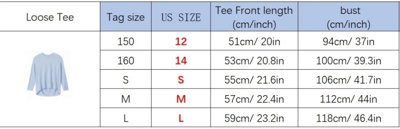 AP 2025 SS loose modal tee with colored denim jeans skirt teen girls women spring summer fashion jeans skirts loose tee