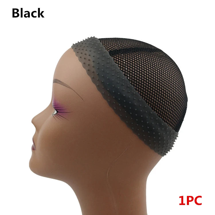 1PC Seamless Non Slip Wig Hair Band with Stretchy Nylon Wig Cap for Wig and Sport Yoga