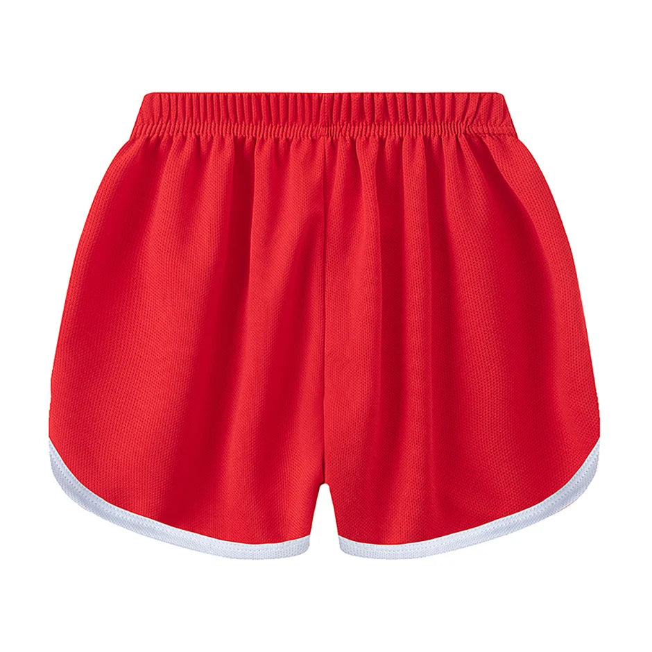 4/1 Pcs Children's Summer Solid Color Basic Small Hot Pants Boys Sports Casual Shorts Girls Fashion Joker Comfortable Beach Pant