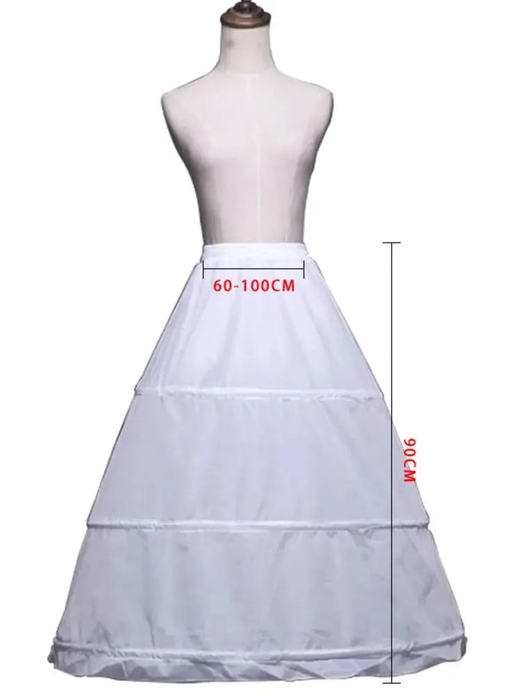 Bridal Wedding Petticoat Underskirt Ball Gown Crinoline Slip Underskirt Bridae Prom Dress Petticoats