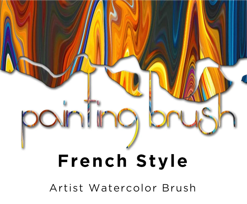 1Pcs Artist Hand-Painting Drawing Brushes Professional Watercolor Brush Pen for Water Color Painting Drawing School Art Supplies
