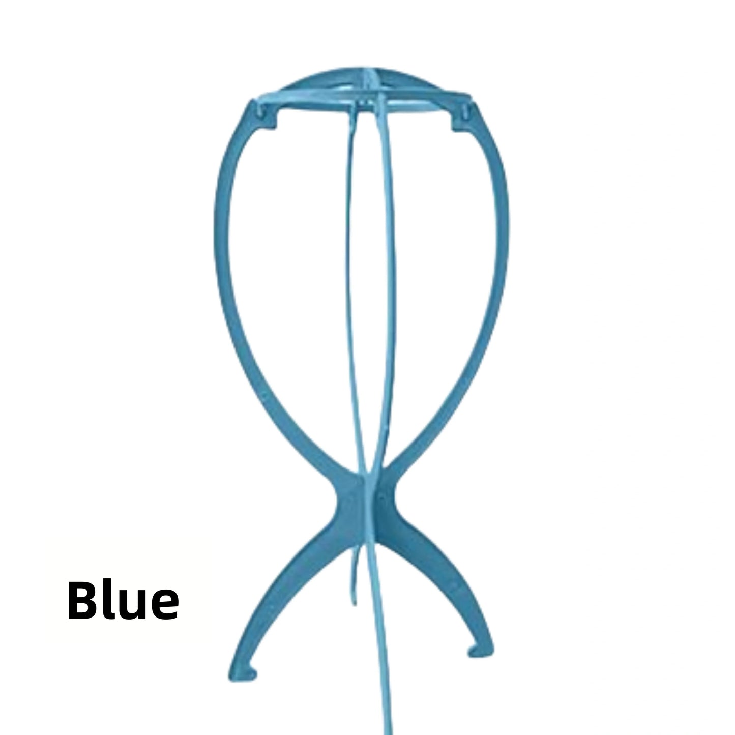 3pcs Stable Wig Stand Collapsible Hairpiece Holder For All Wigs and Hats Display Styling Tool for Haircut Training and Home Use