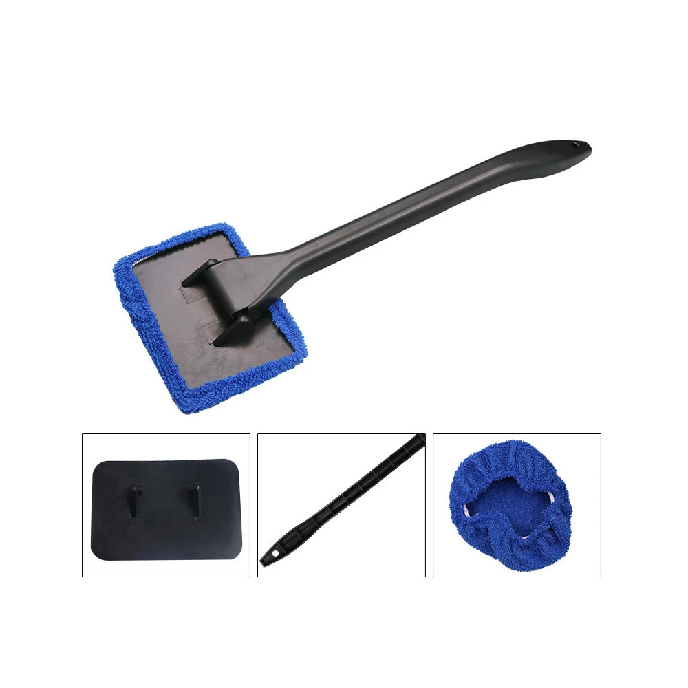 Car Windshield Wiper Defogging Cleaning Brush Car Front Window Wiper Tool Cleaning Artifacts