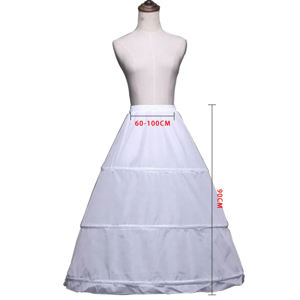 Bridal Wedding Petticoat Underskirt Ball Gown Crinoline Slip Underskirt Bridae Prom Dress Petticoats