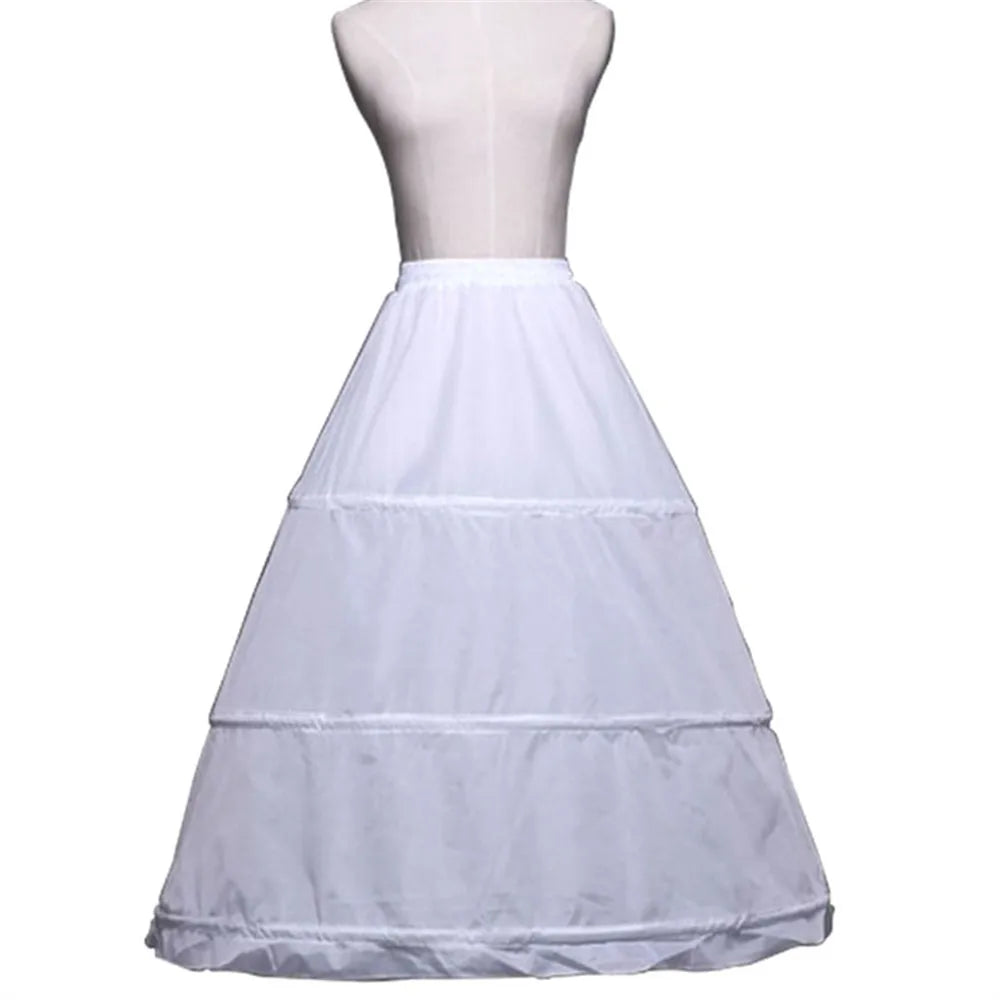 Bridal Wedding Petticoat Underskirt Ball Gown Crinoline Slip Underskirt Bridae Prom Dress Petticoats