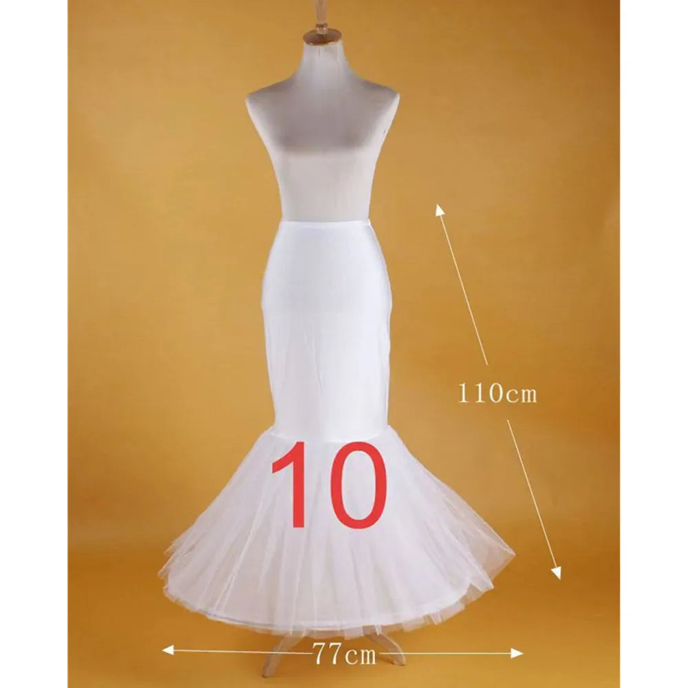 Bridal Wedding Petticoat Underskirt Ball Gown Crinoline Slip Underskirt Bridae Prom Dress Petticoats