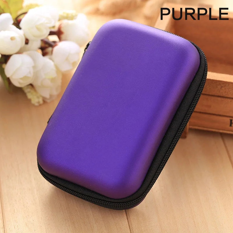 STONEGO Storage Bag Case For Earphone EVA Headphone Container Cable Earbuds Storage Box Stonego Pouch Bag