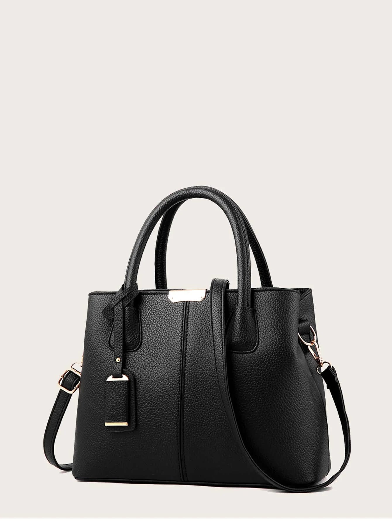 Simple casual handbag for women, new luxury large capacity handbag wallet, fashionable shoulder bag