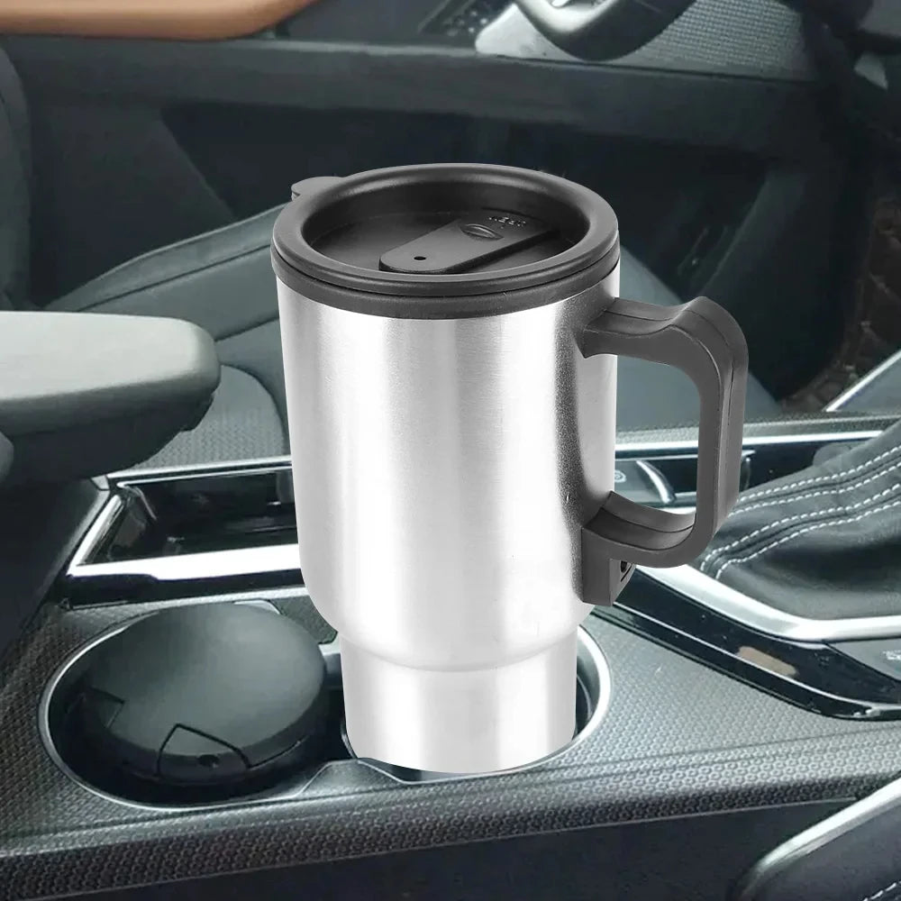 12V 450ml High Quality Car Kettle - Stainless Steel Travel Mug for Coffee/Tea" (85 chars) New Fashion Vehicle