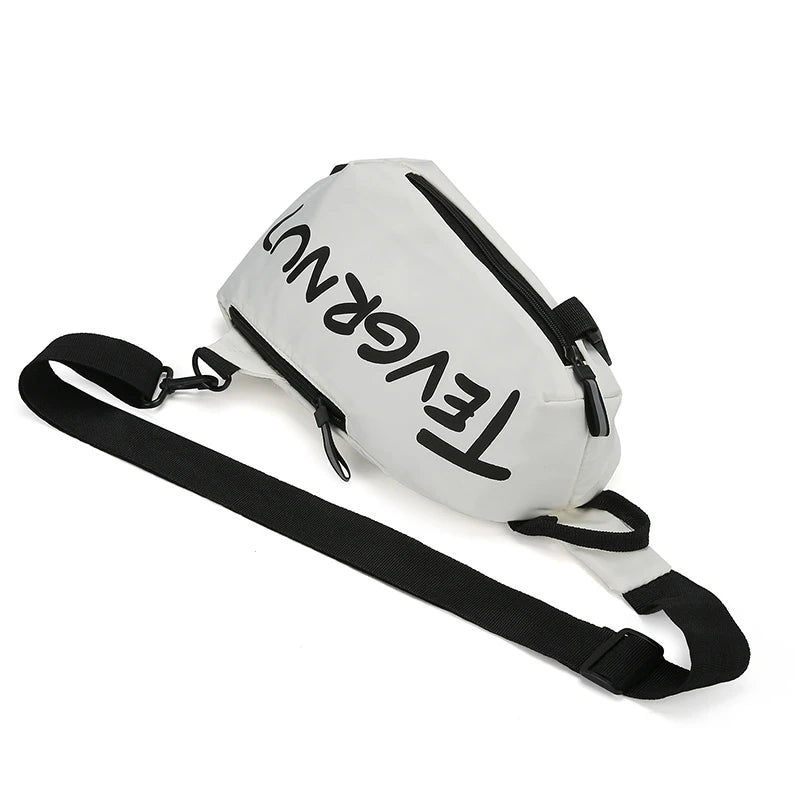 Fashionable Large-Capacity Crossbody Bag for Shopping and Travel Multifunctional Chest Bag